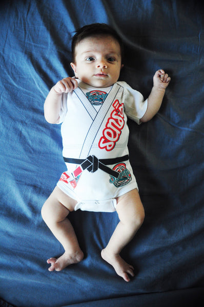 Jiu jitsu baby store onesie