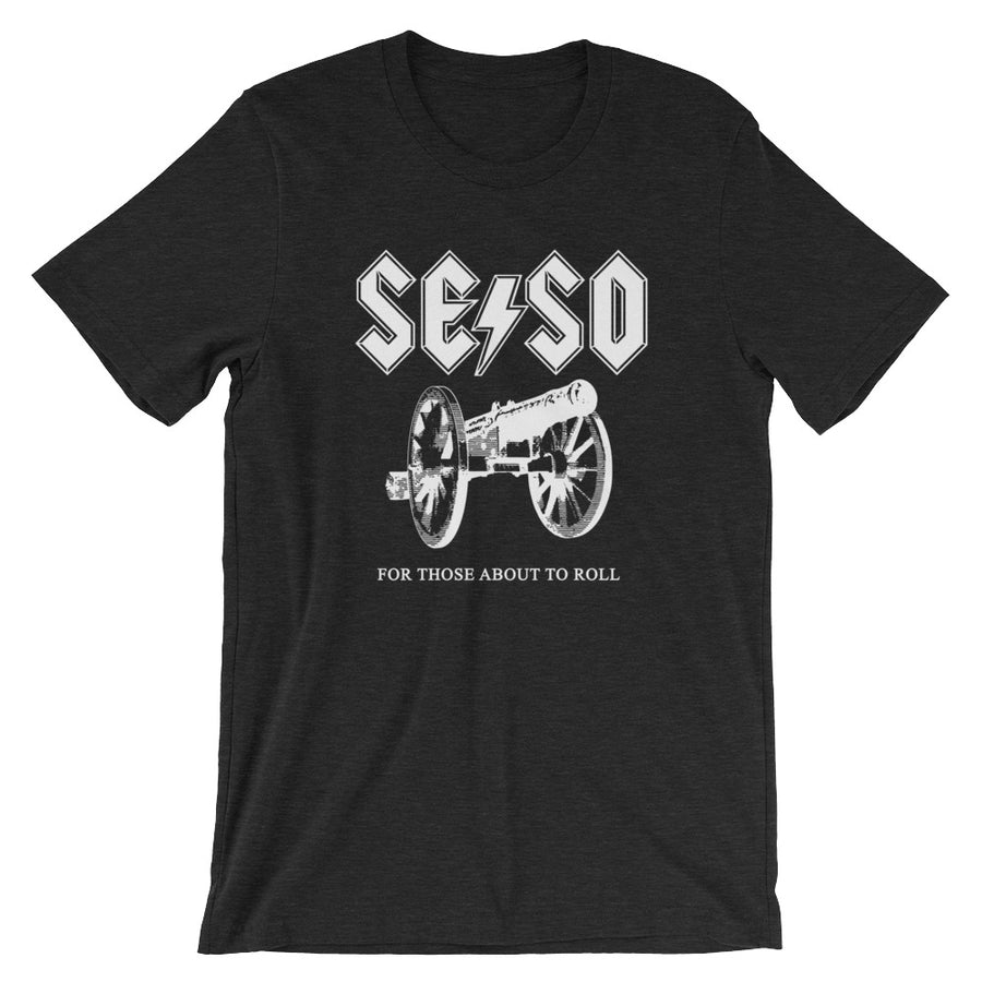 Sensō Jiu Jitsu:We Salute You Black t-shirt