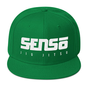 Sensō Jiu Jitsu:Green Snapback Hat